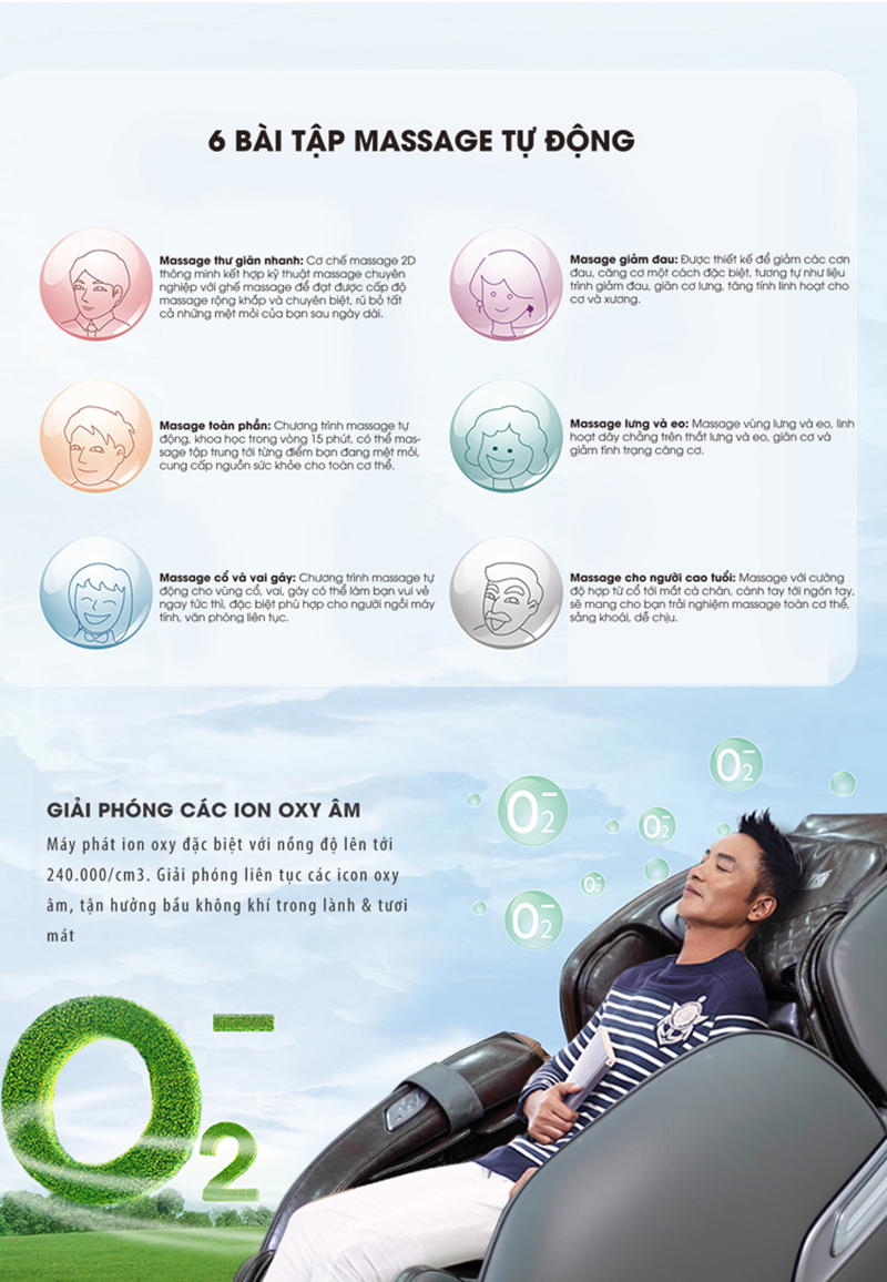 Ghế massage Fujikashi Fj-3500