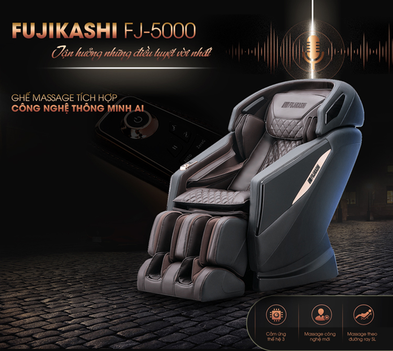 Ghế massage toàn thân Fujikashi FJ-5000