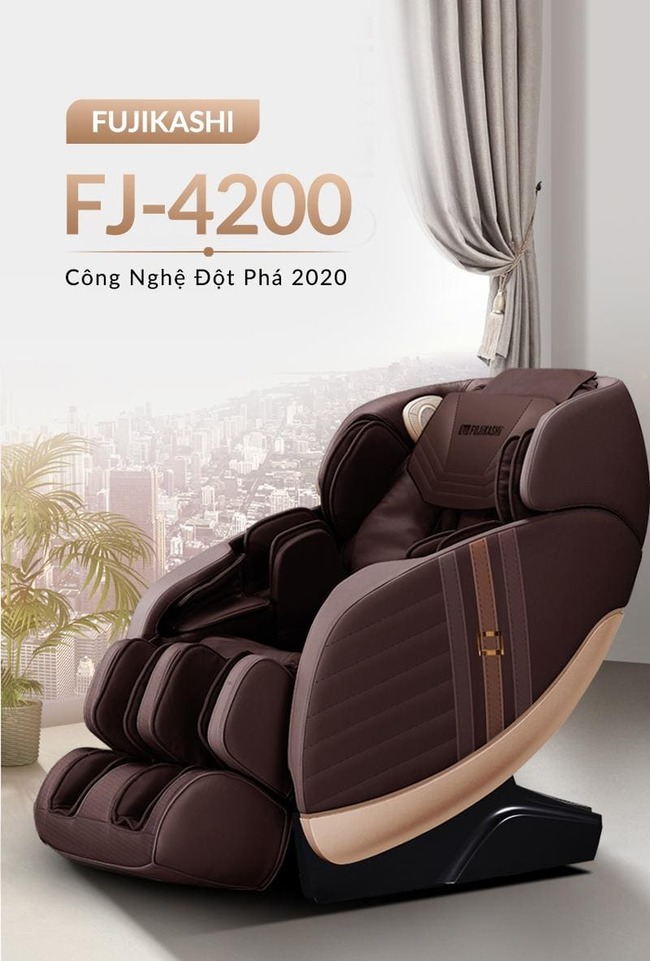 Ghế massage toàn thân gia đình Fujikashi FJ-4200