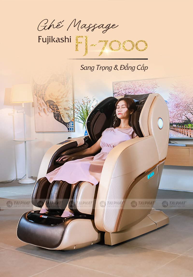 Ghế massage nội địa Nhật Fujikashi FJ-7000